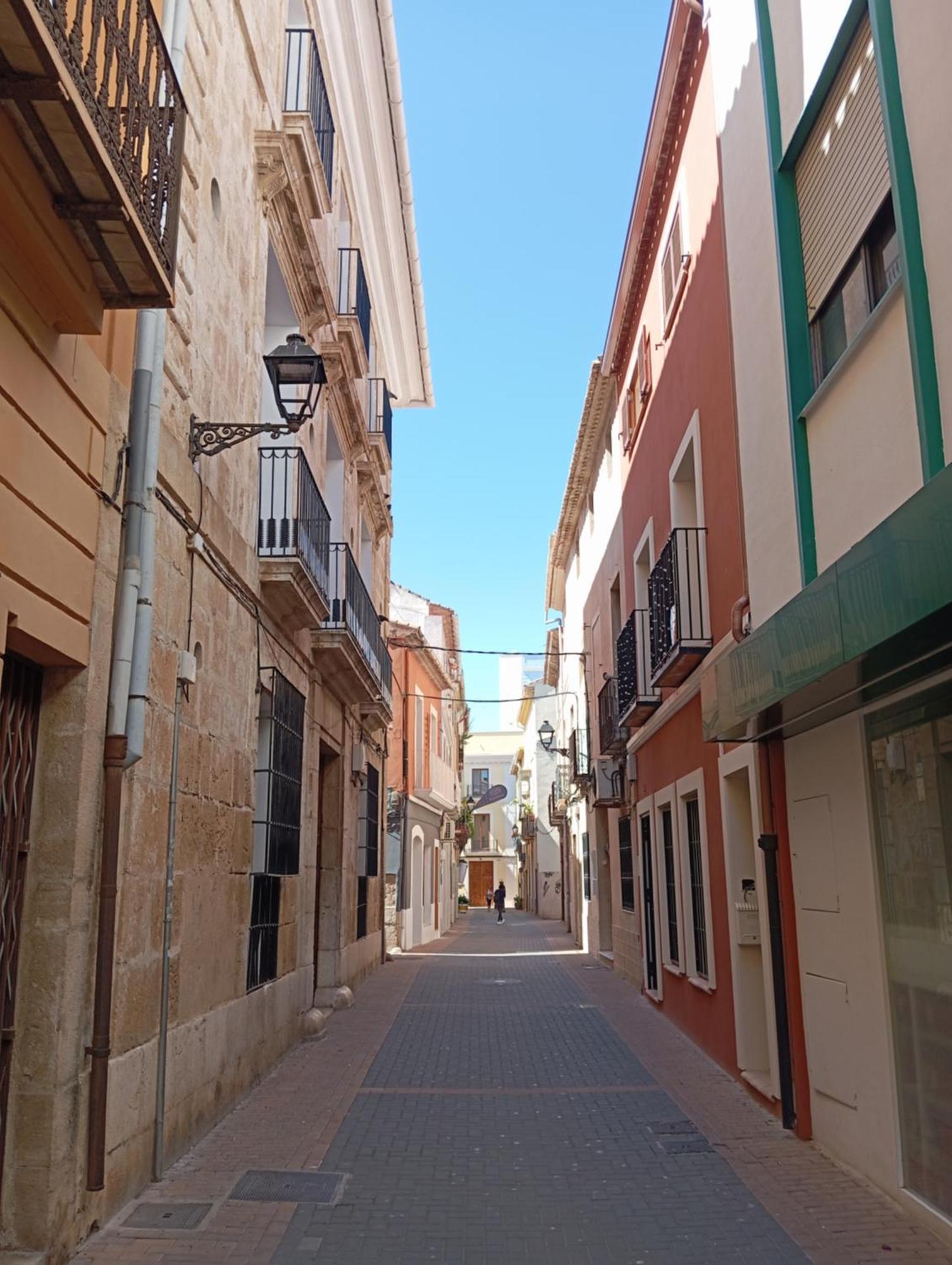 Apartamento Casa El Angel Loft Denia Centro Con Parking Exterior foto